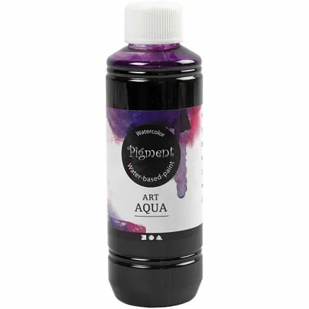 Flüssige Aquarellfarbe, rotviolett, 250 ml/ 1 Fl.
