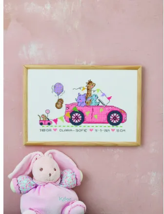 Permin Stickset Clara-Sofie 30x20cm