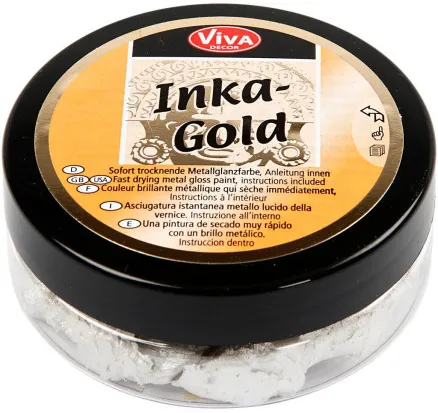 Inka Gold, Platin, 50 ml/ 1 Dose.