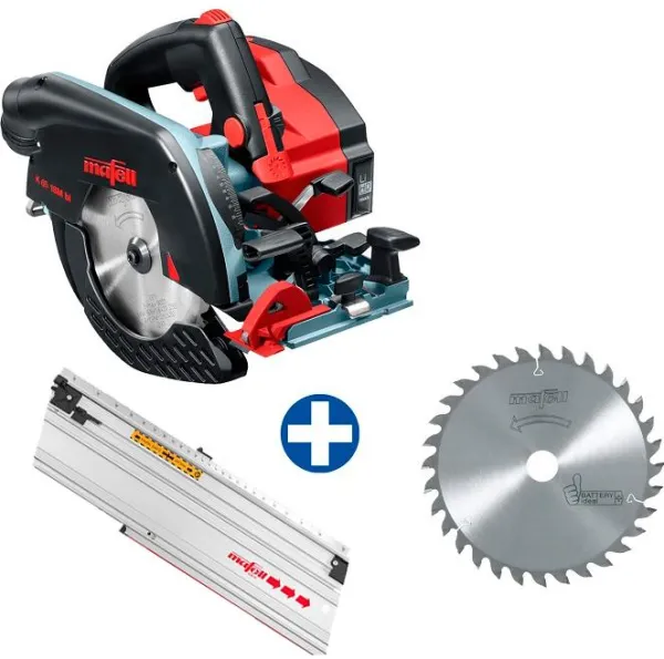 Handkreissäge Mafell K 65 18M bl im T-MAX mit Führung und Sägeblatt